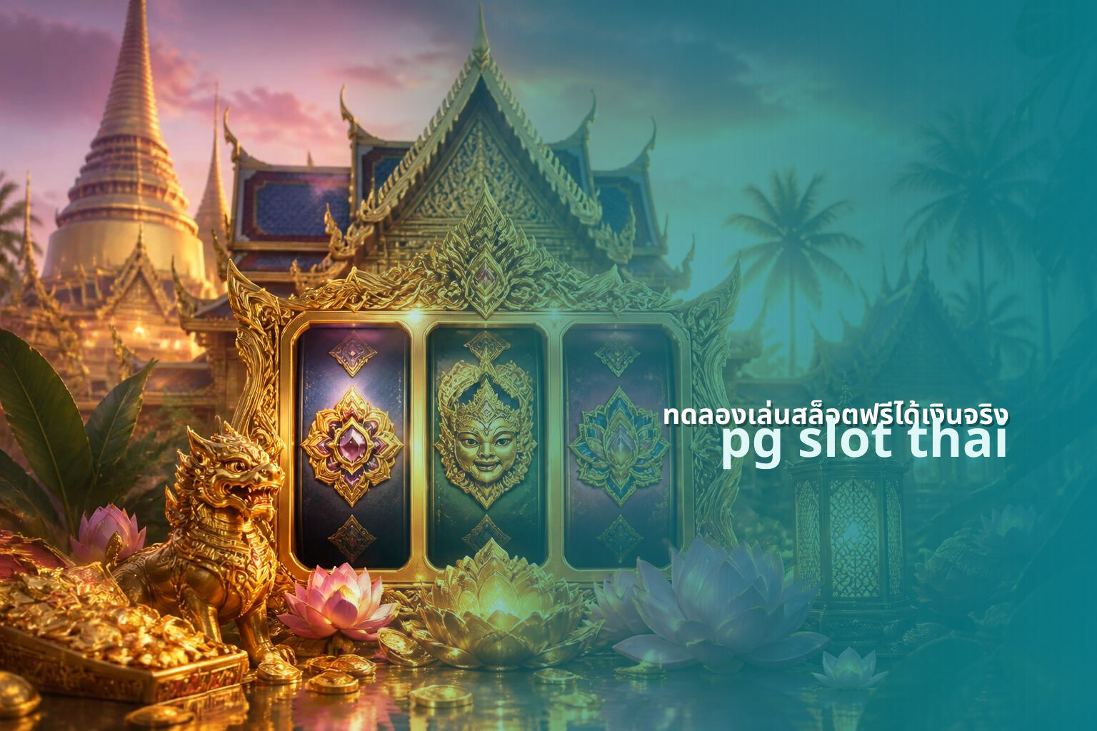 ทดลองเล่นสล็อตฟรีได้เงินจริง pg slot thai