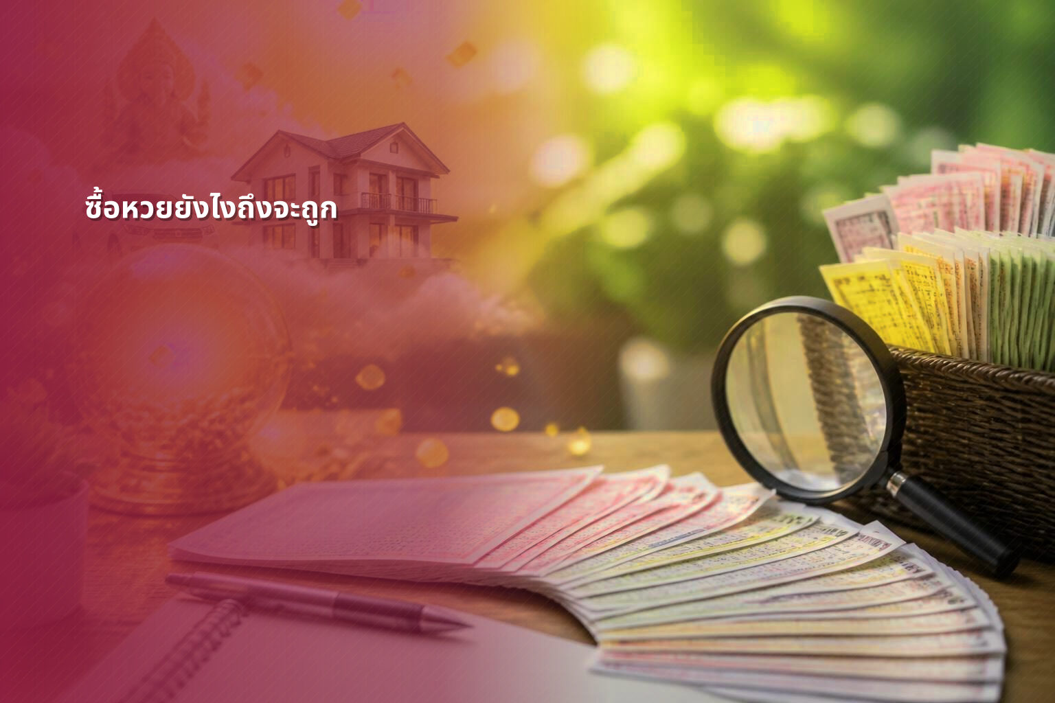 ซื้อหวยยังไงถึงจะถูก - how to win the lottery