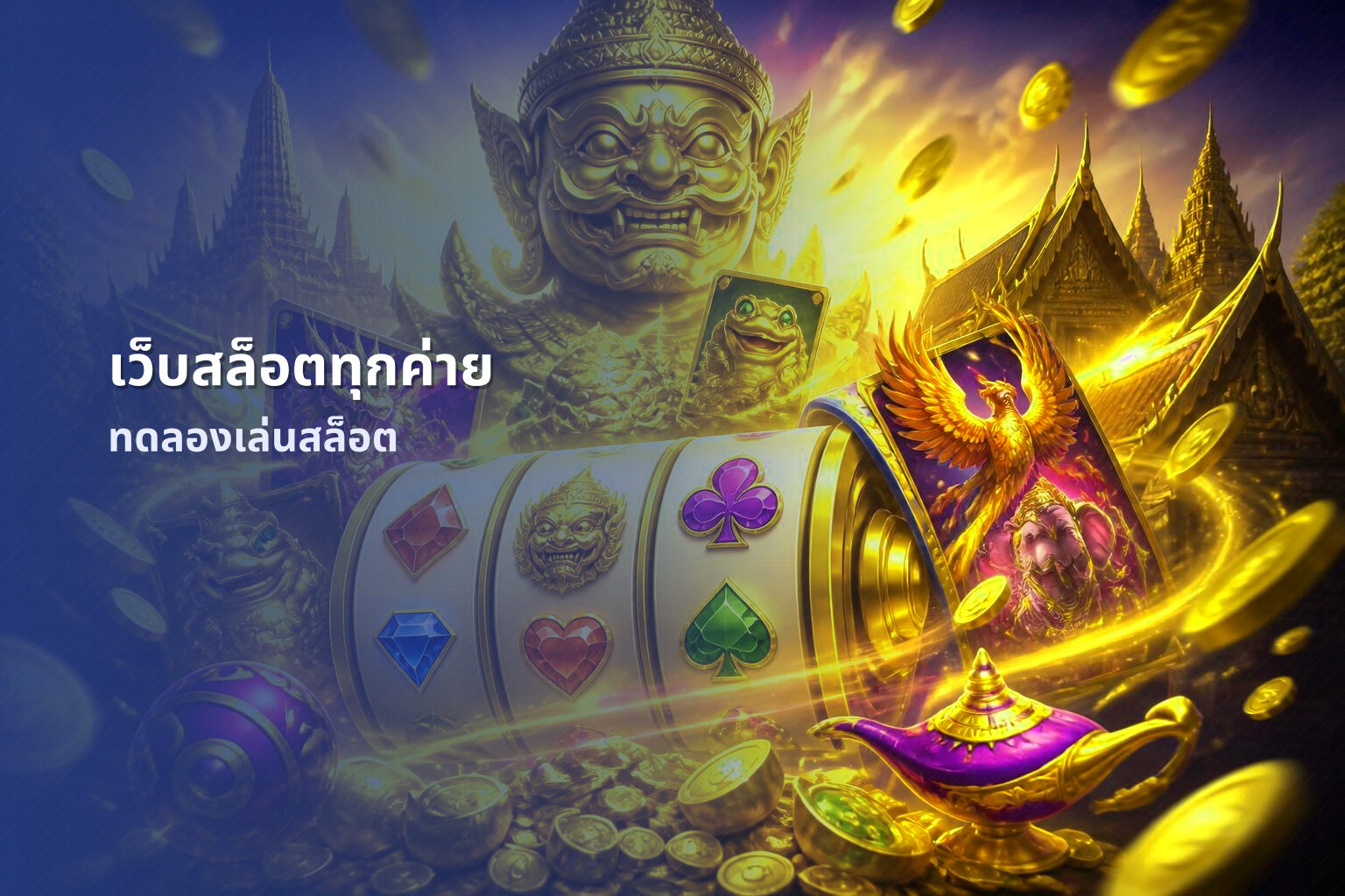เว็บสล็อตทุกค่าย ทดลองเล่นสล็อต