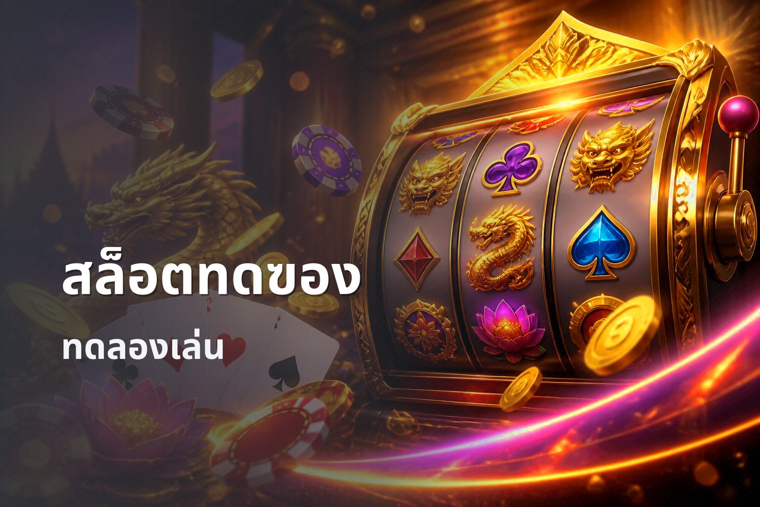 สล็อตทดฃอง ทดลองเล่น