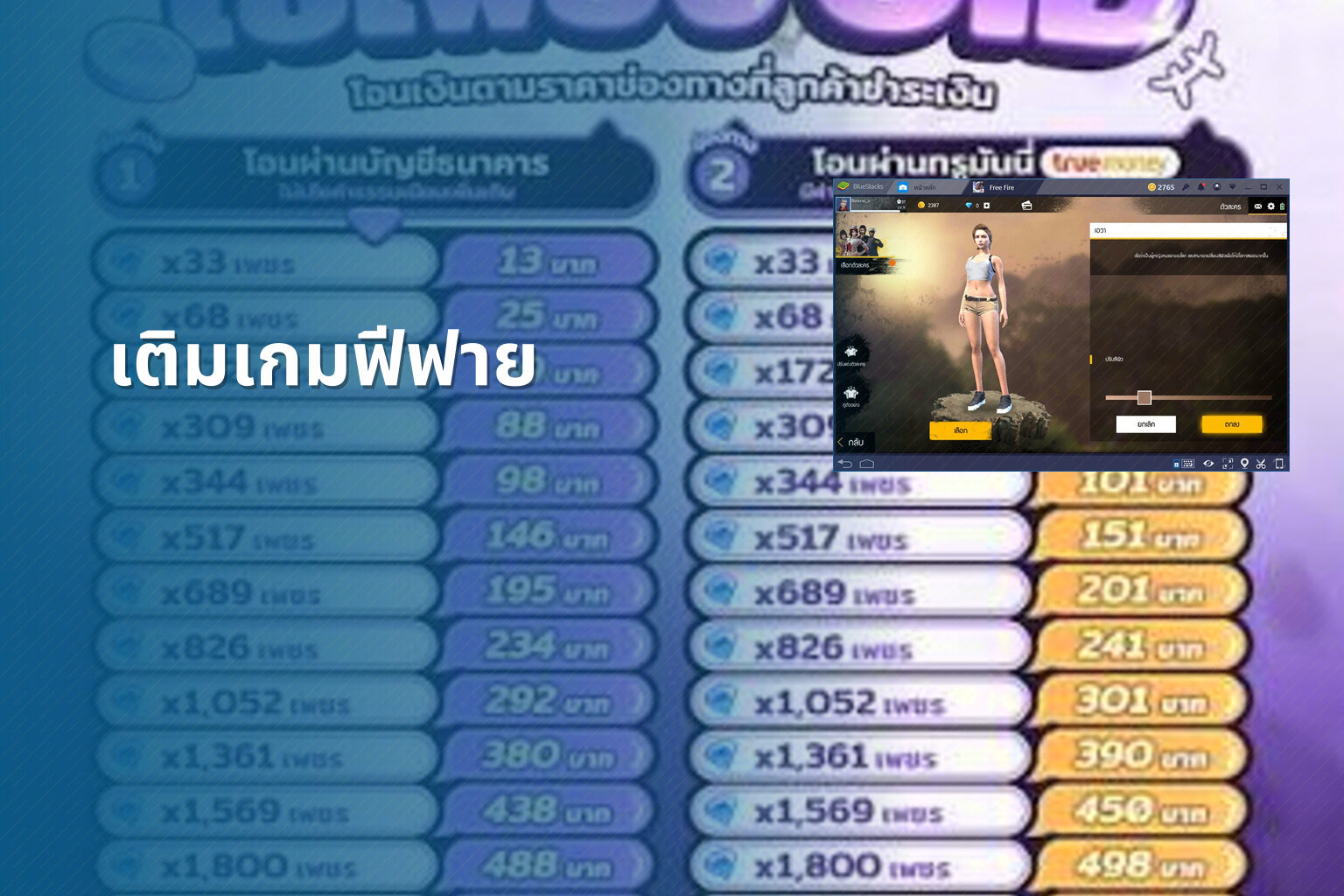 เติมเกมฟีฟาย - game top-up service