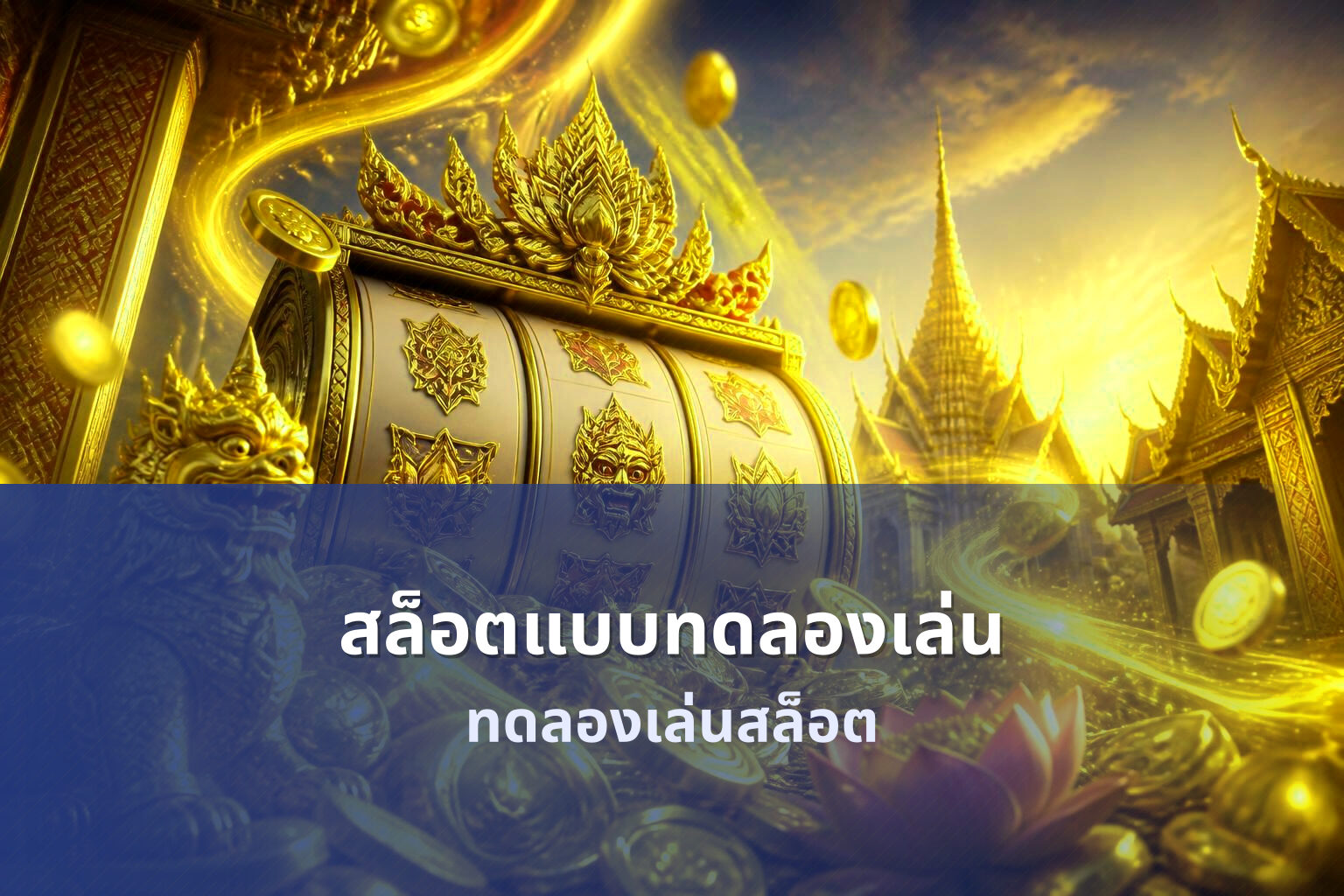 สล็อตแบบทดลองเล่น ทดลองเล่นสล็อต