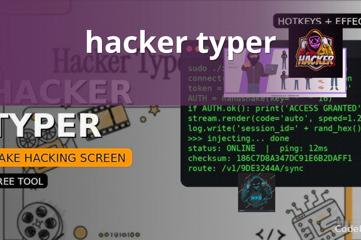 hacker typer - online tools