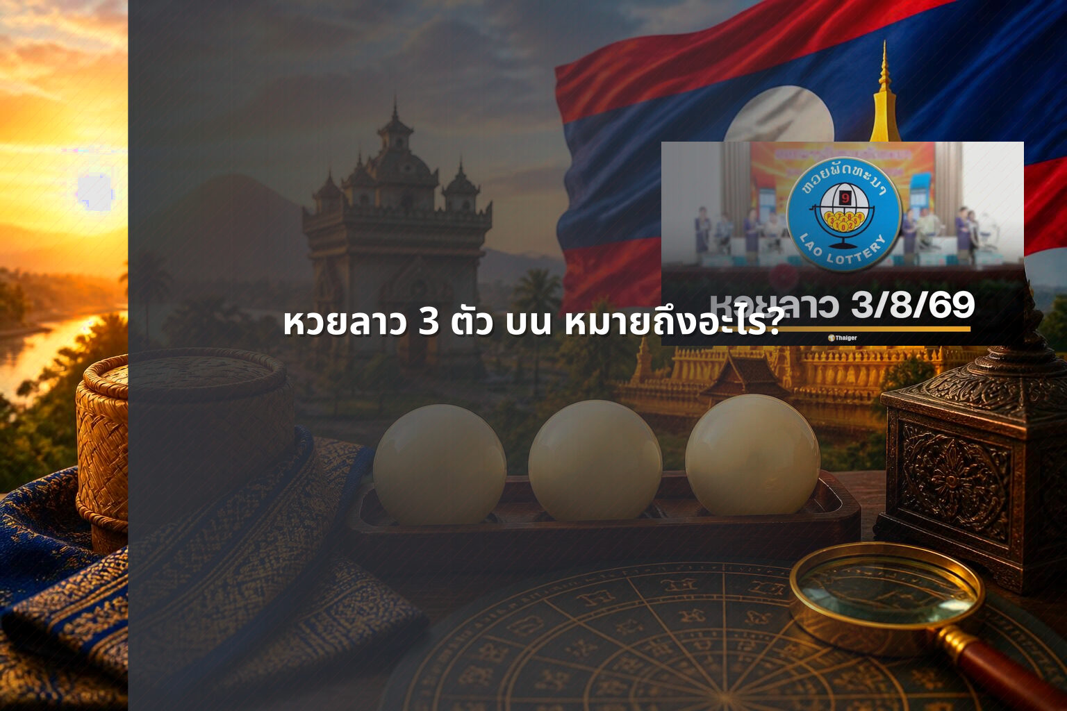 หวยลาว 3 ตัว บน หมายถึงอะไร? - หวยลาว