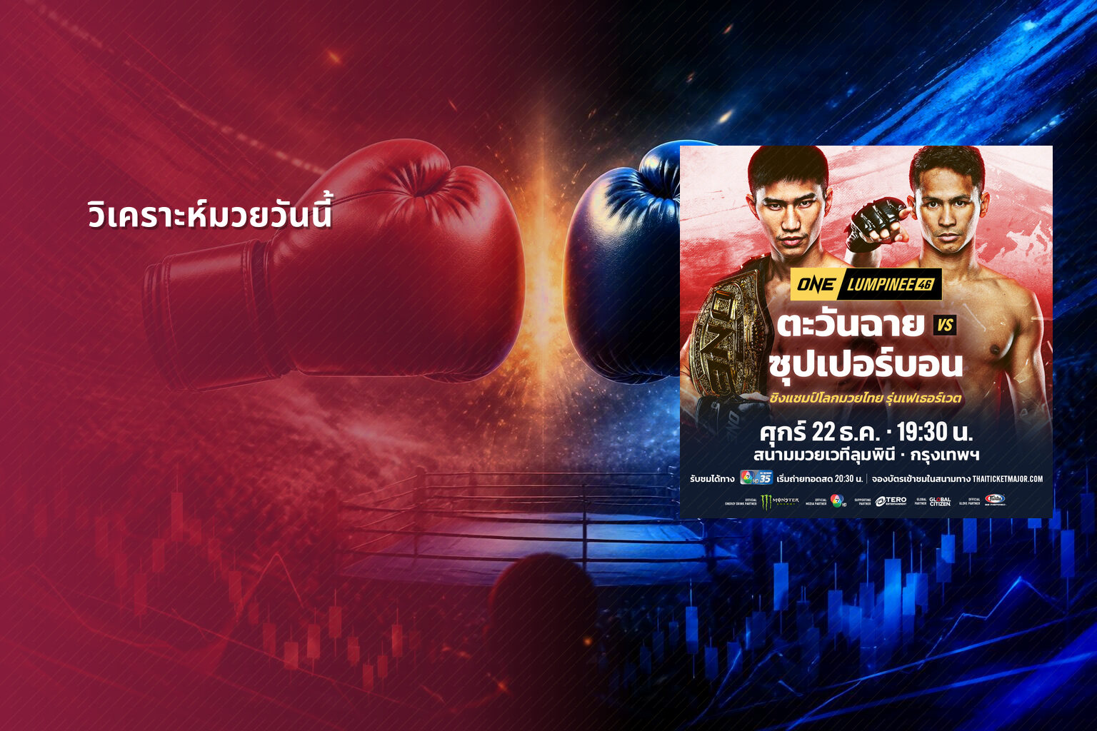 วิเคราะห์มวยวันนี้ - sports analysis