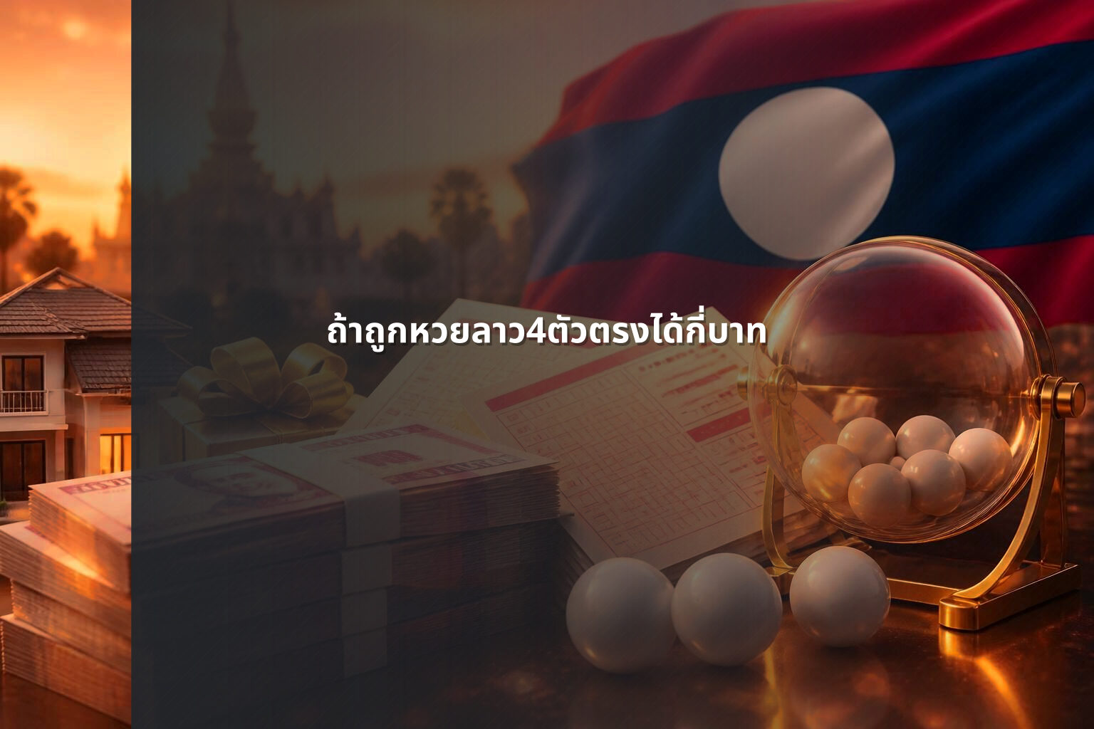 ถ้าถูกหวยลาว4ตัวตรงได้กี่บาท - lottery winnings