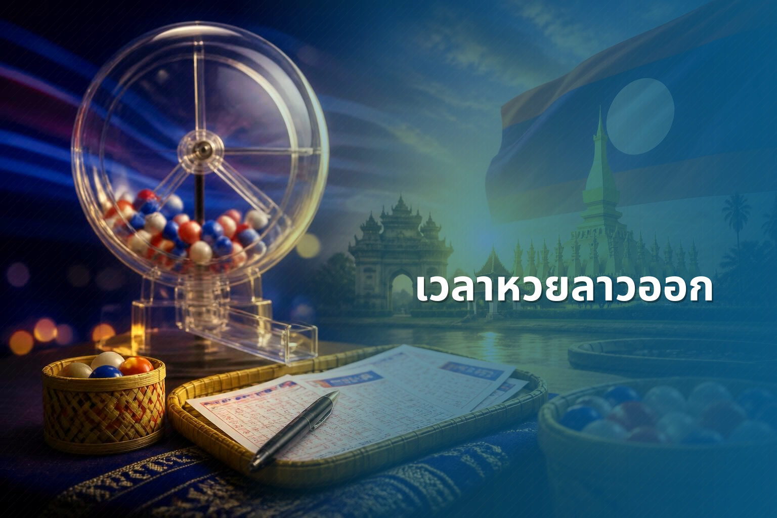 เวลาหวยลาวออก - lottery timing
