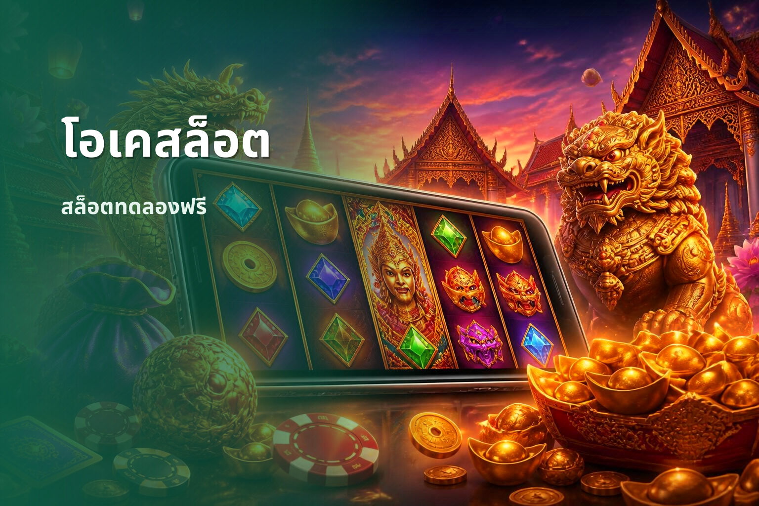 โอเคสล็อต สล็อตทดลองฟรี