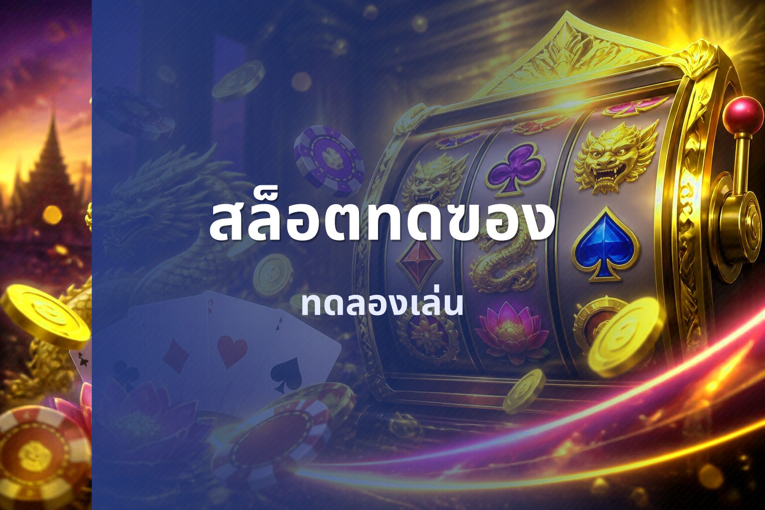 สล็อตทดฃอง ทดลองเล่น