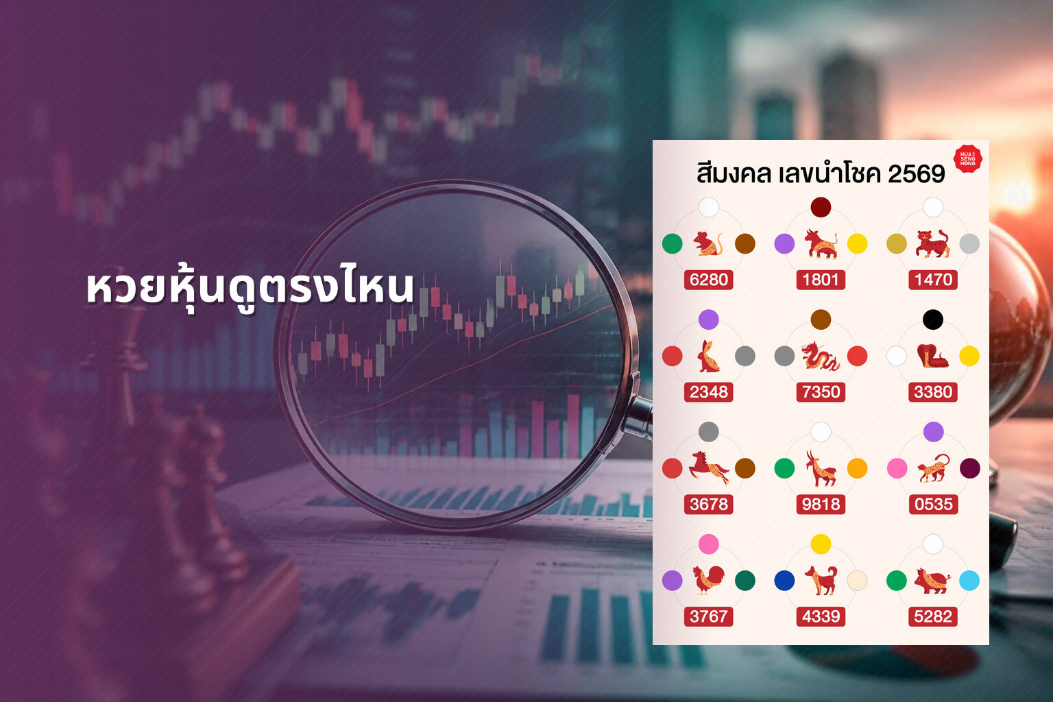 หวยหุ้นดูตรงไหน - หวยหุ้น
