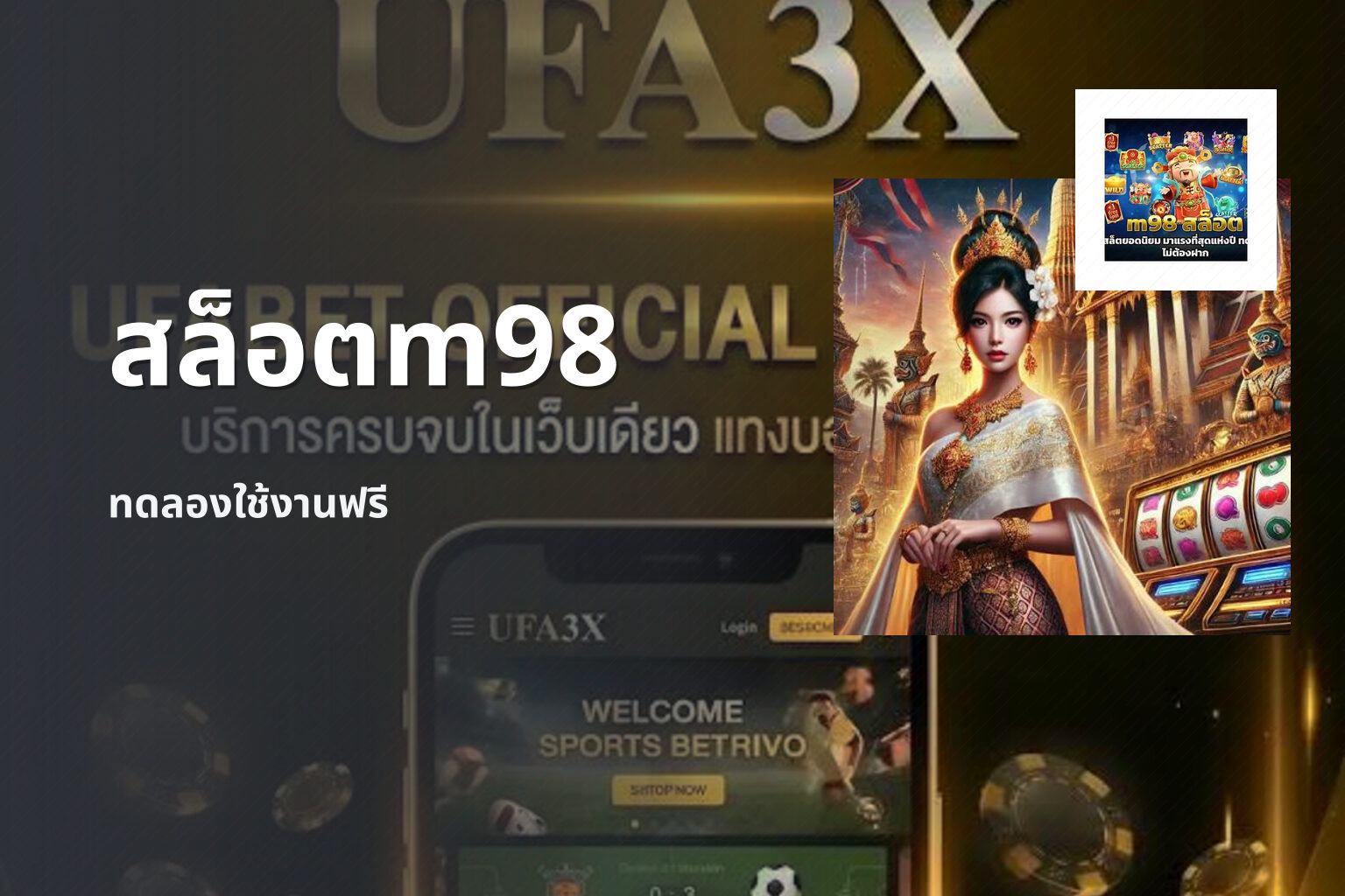 สล็อตm98 ทดลองใช้งานฟรี