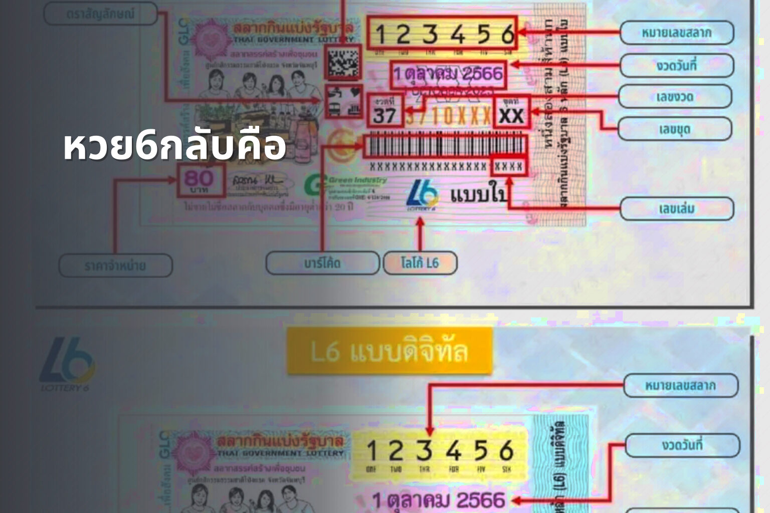 หวย6กลับคือ - หวย