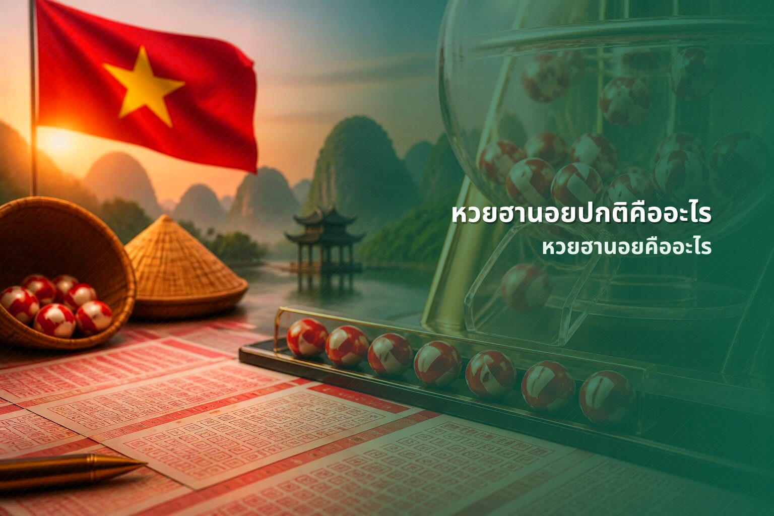 หวยฮานอยปกติคืออะไร หวยฮานอยคืออะไร