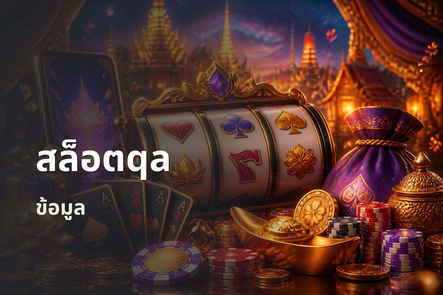 สล็อตqa ข้อมูล