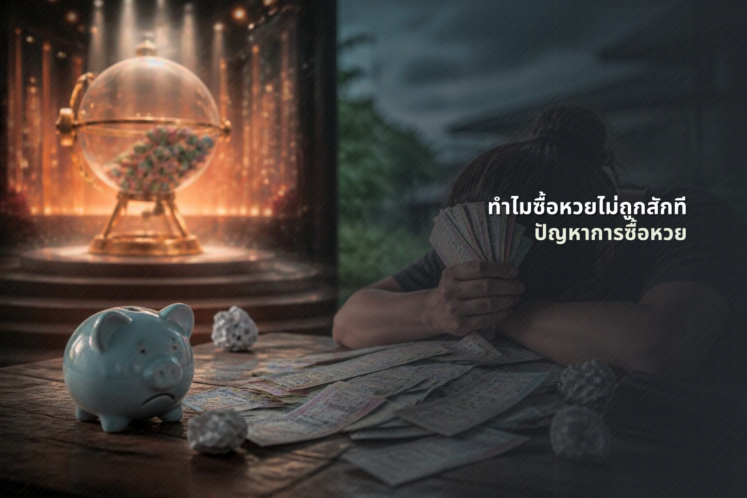 ทําไมซื้อหวยไม่ถูกสักที - lottery buying issues