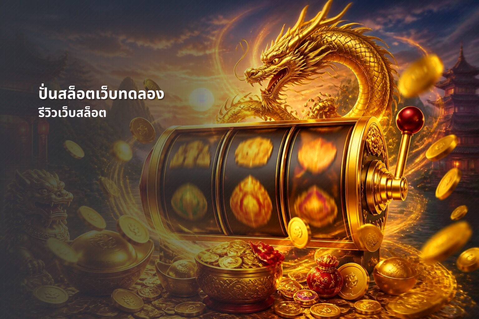 ปั่นสล็อตเว็บทดลอง รีวิวเว็บสล็อต
