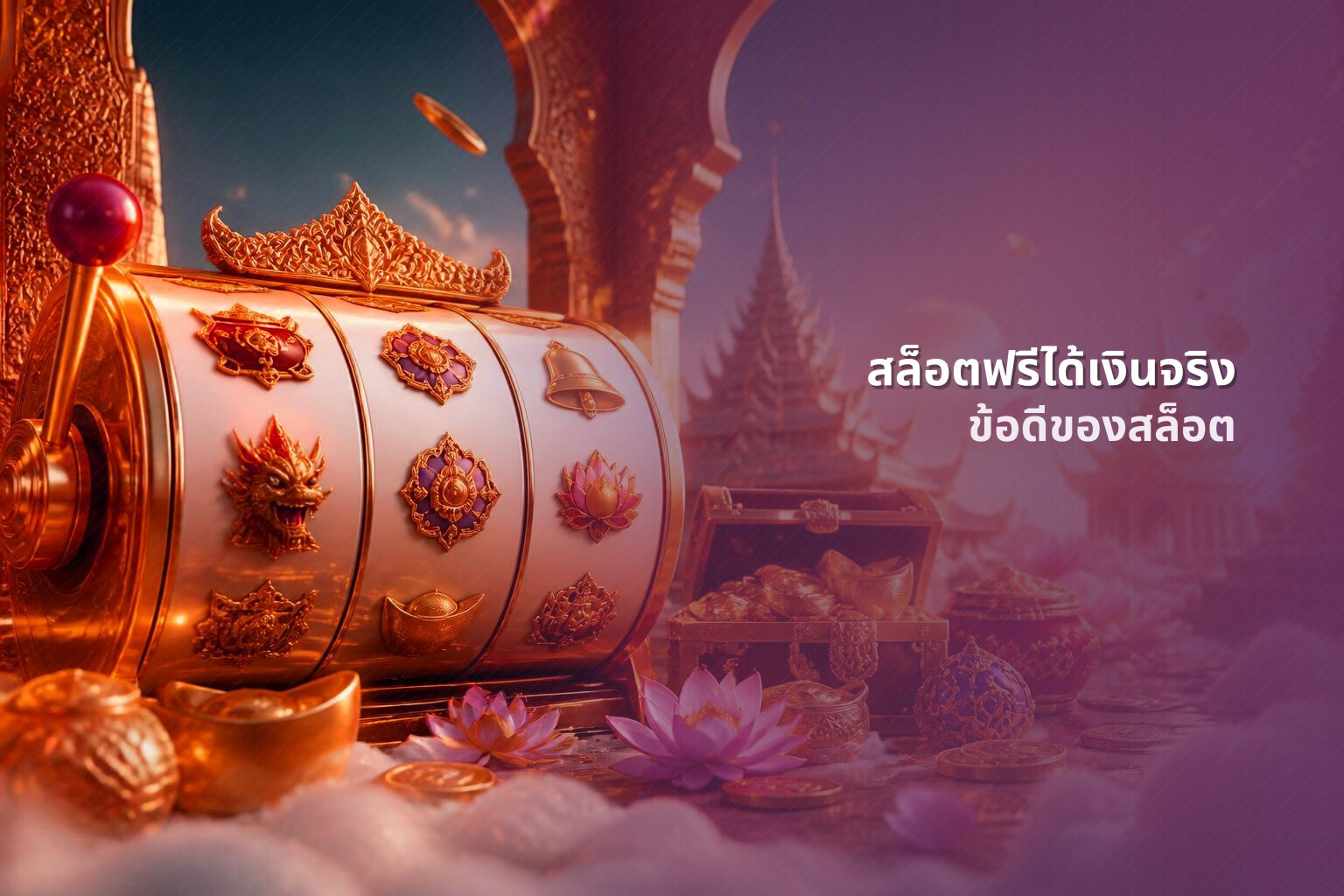 สล็อตฟรีได้เงินจริง ข้อดีของสล็อต