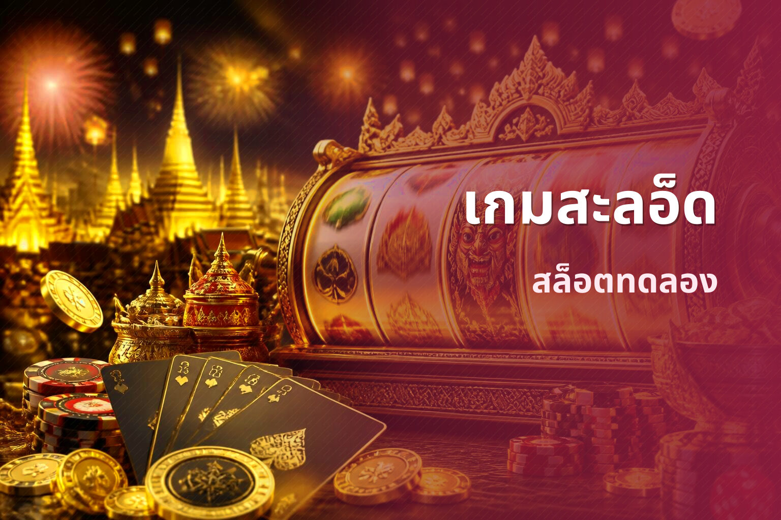 เกมสะลอ็ด สล็อตทดลอง