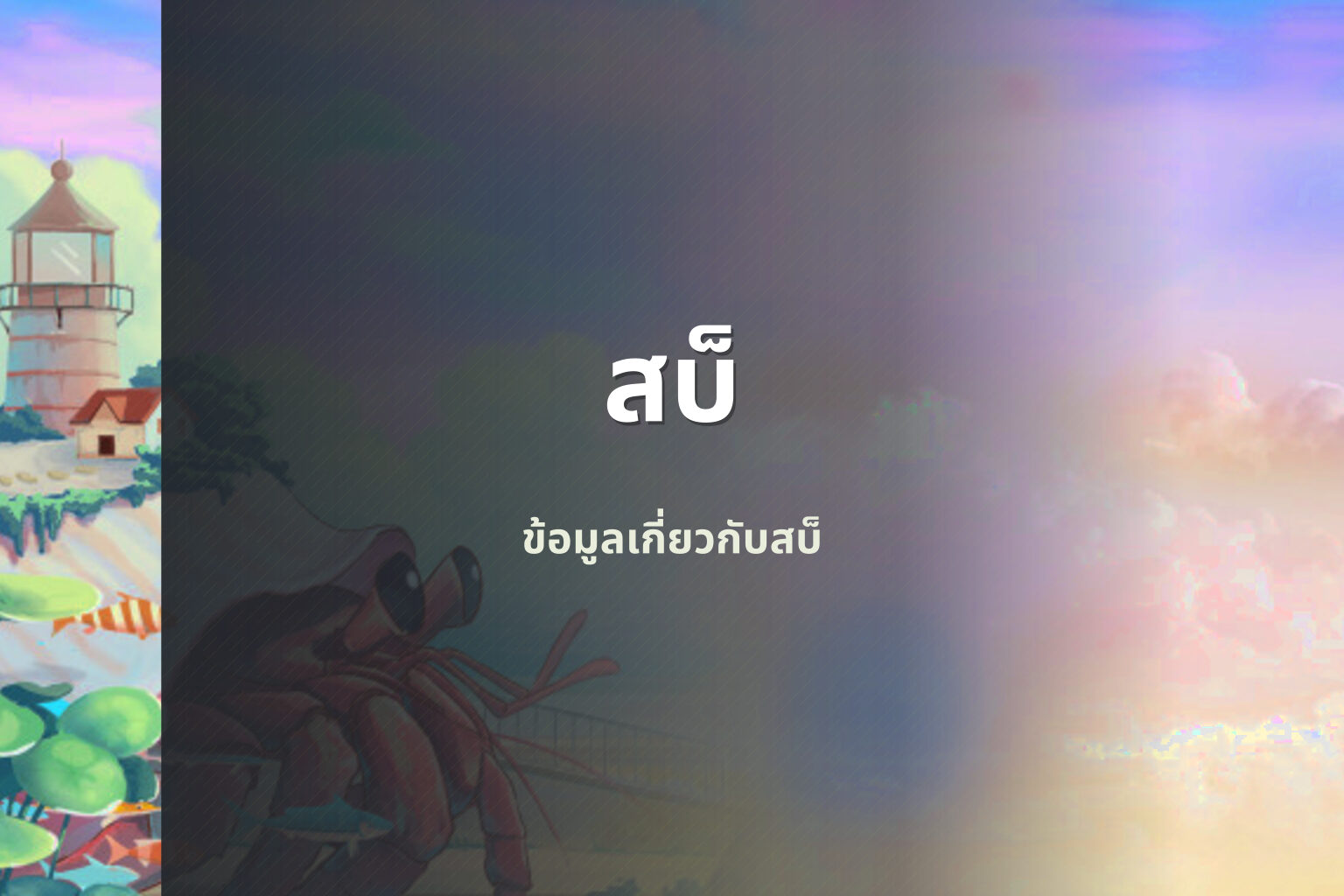 สบ็ ข้อมูลเกี่ยวกับสบ็