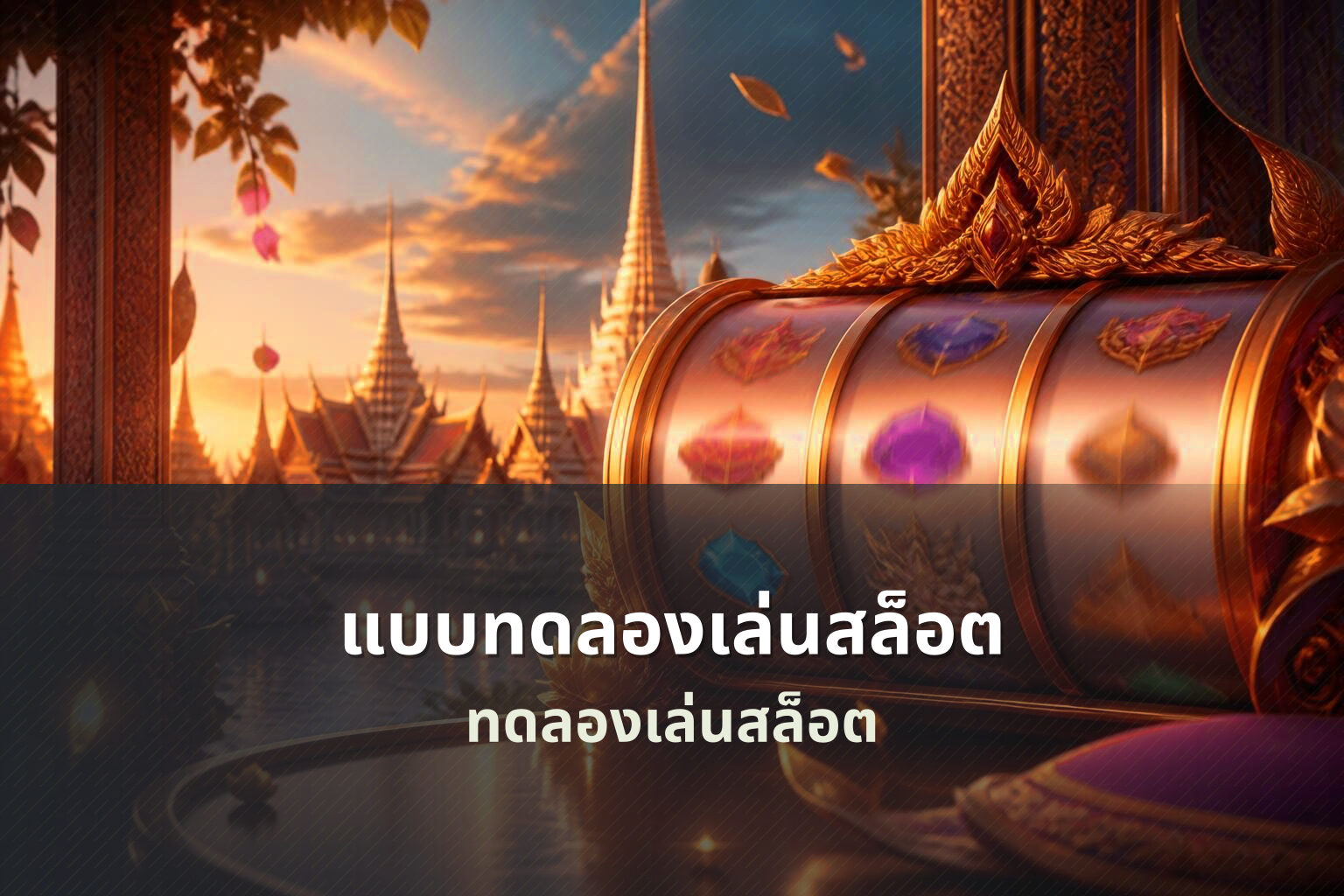 แบบทดลองเล่นสล็อต - online gaming platform