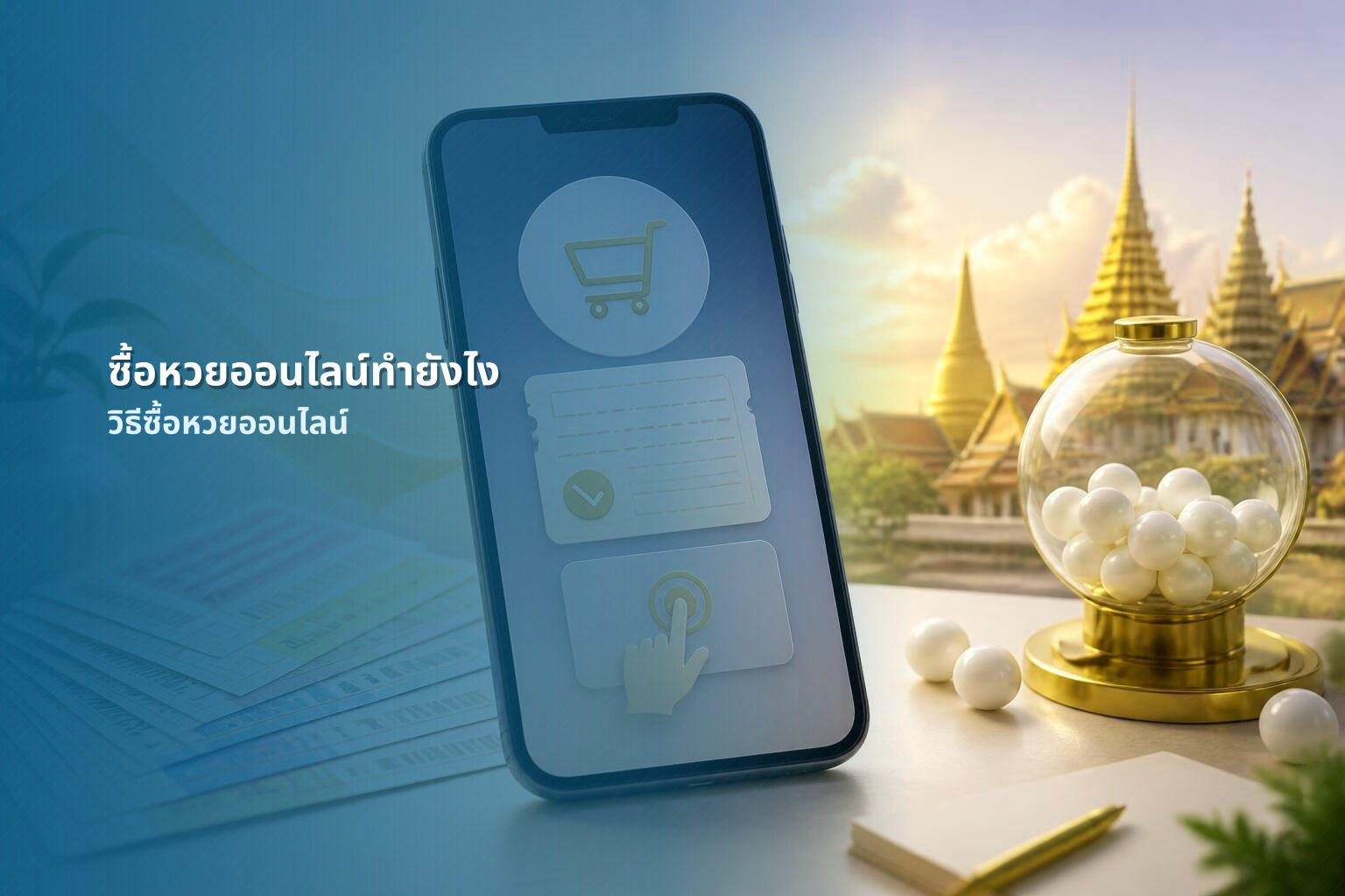 ซื้อหวยออนไลน์ทํายังไง วิธีซื้อหวยออนไลน์