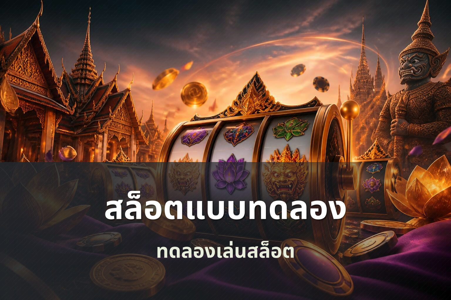 สล็อตแบบทดลอง ทดลองเล่นสล็อต